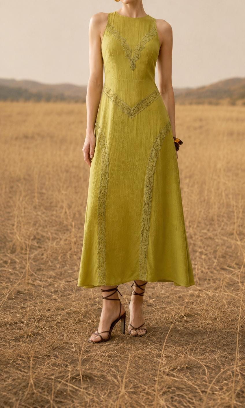 Women’s Olive Green Maxi Dress